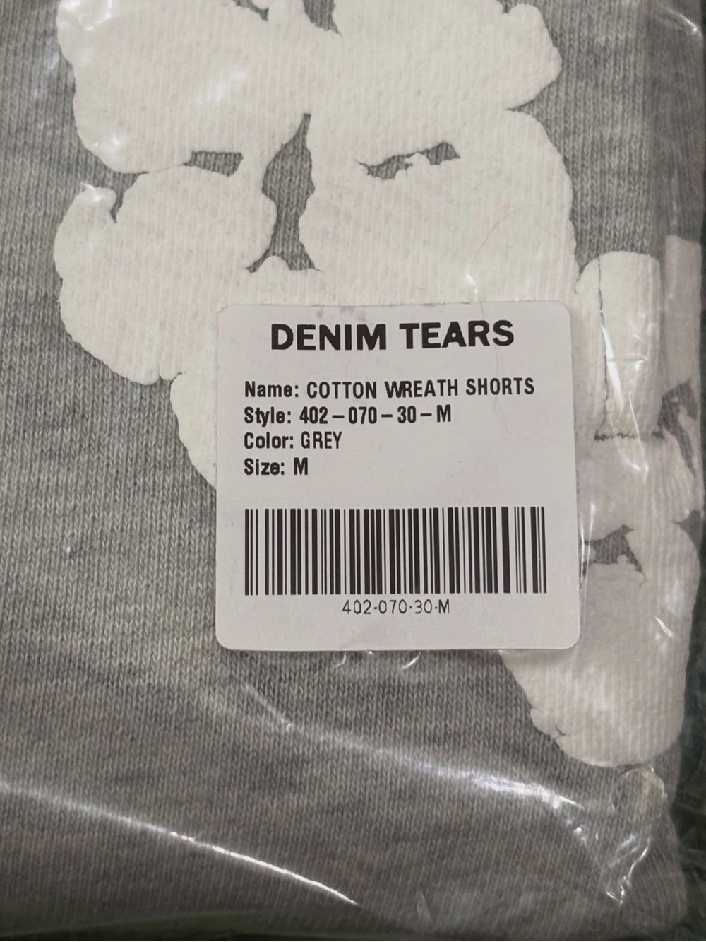 Grey Denim Tears Shorts - Picture 7 of 7
